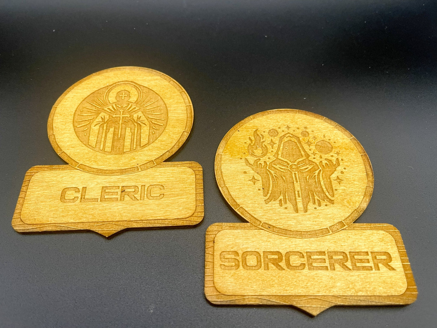D&D Class Coaster Set - Complete Collection of 12 Classes