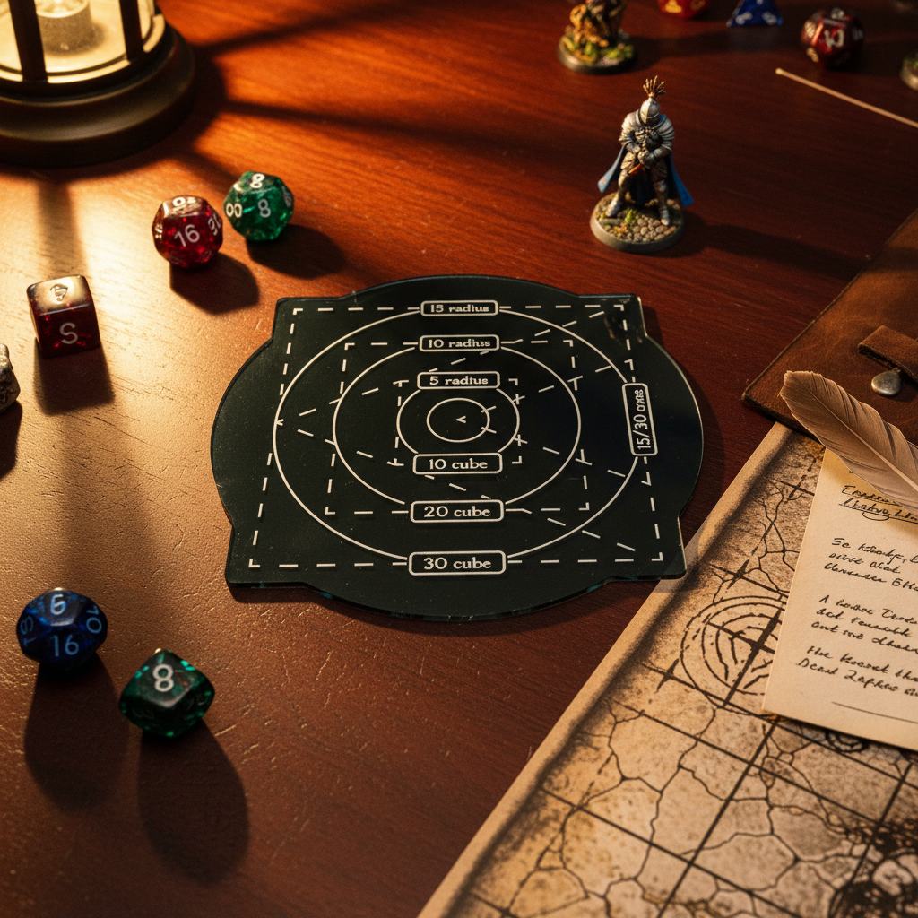 Acrylic Range Ring Gaming Scene