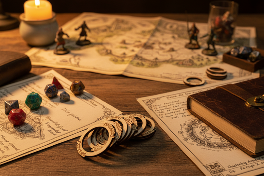 D&D Condition Rings in Themed Setting