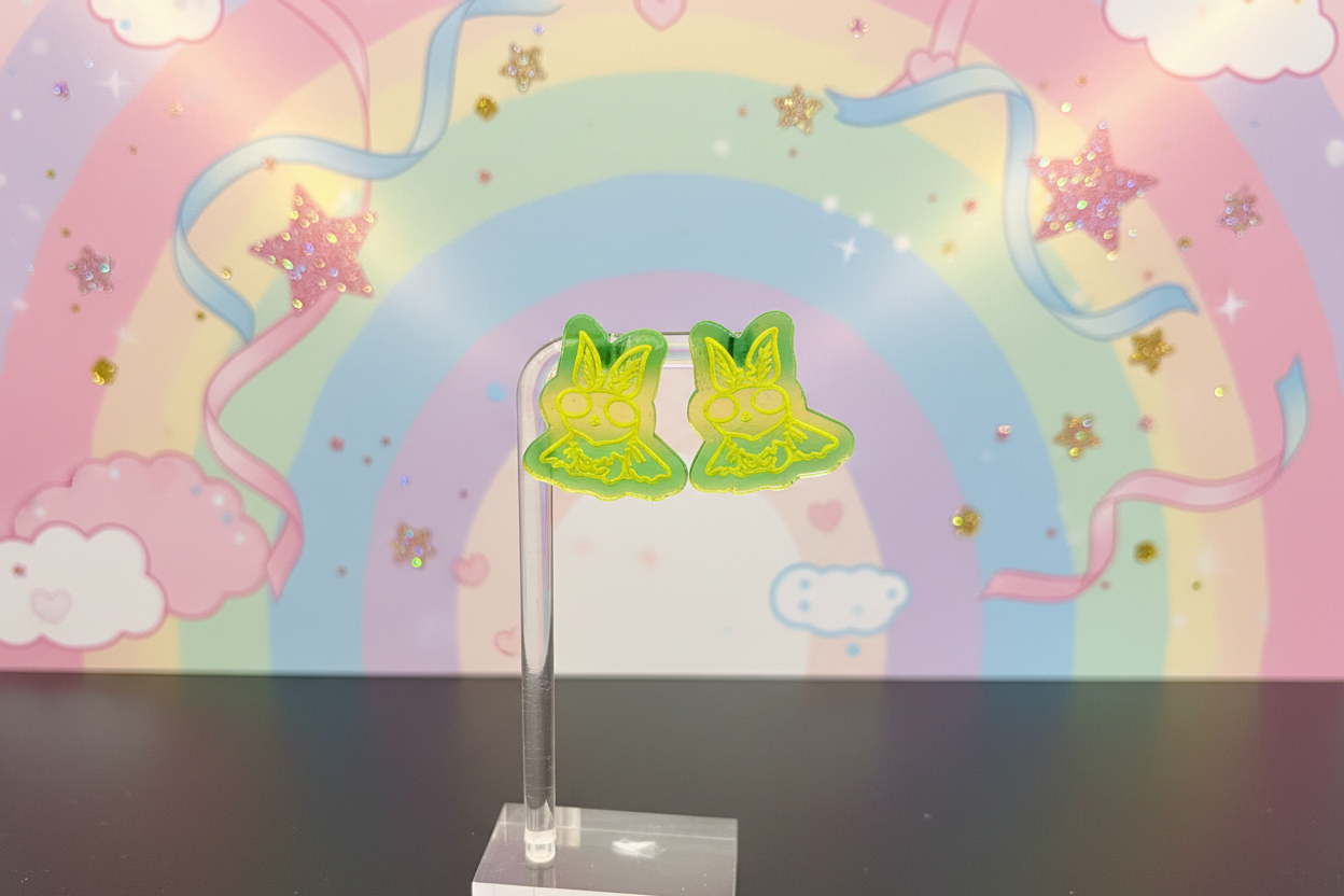 Kawaii Character Earrings - J-Fashion Scene