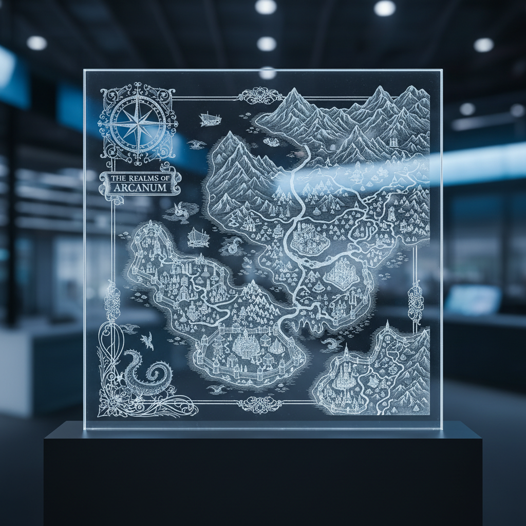 Large Acrylic Display - High Complexity