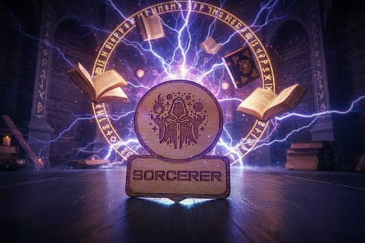 Sorcerer Token Fantasy Scene
