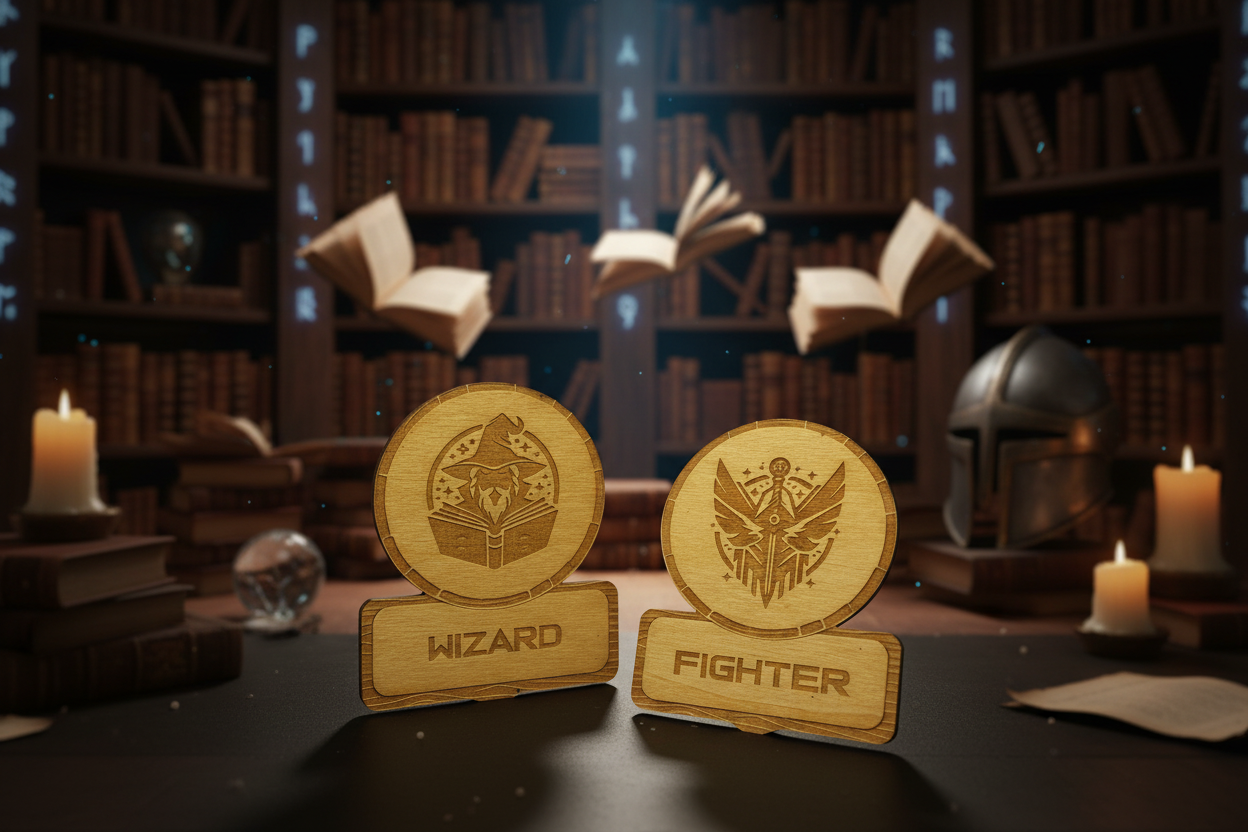 Wizard & Fighter - Arcane Library